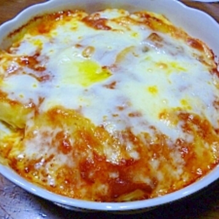 余ったミートソースで 超簡単じゃがいもグラタン レシピ 作り方 By Y Tomi0408 楽天レシピ